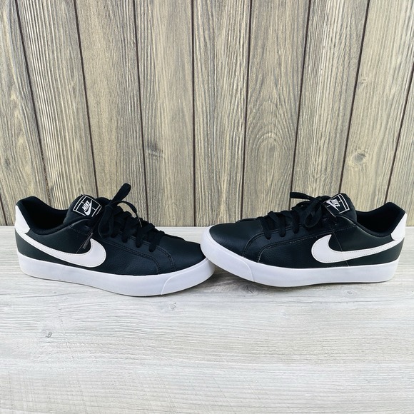 Nike Shoes - Nike Womens Court Royale AC Black Running Shoes Sneakers Size 10  (A02810-001)